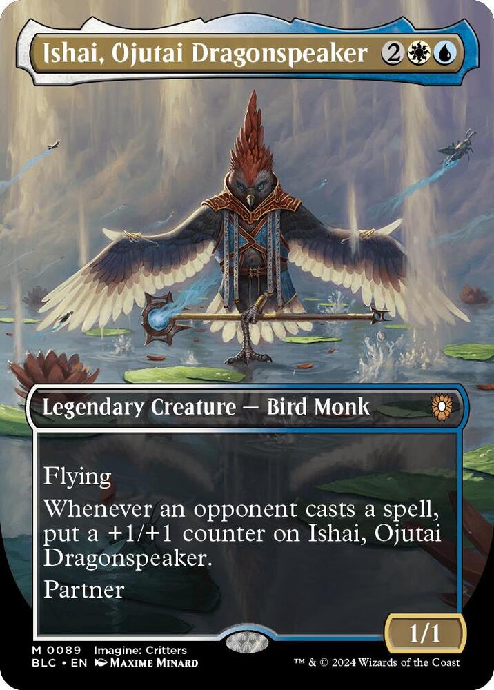 Ishai, Ojutai Dragonspeaker (Borderless) (89) (BLC)