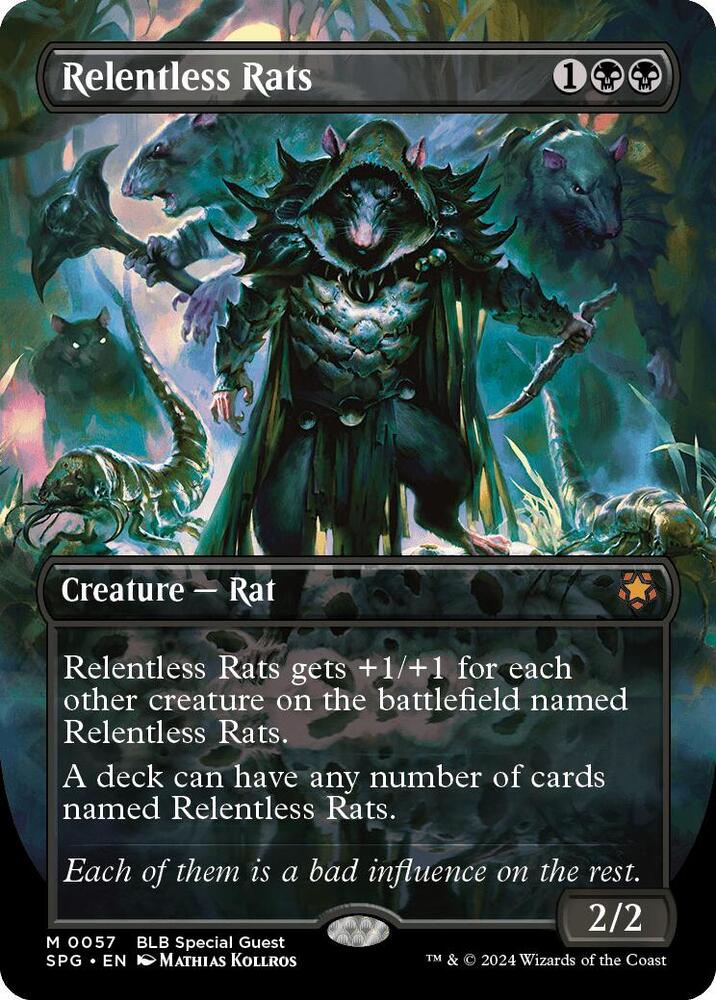 Relentless Rats (Borderless) (57) (SPG)