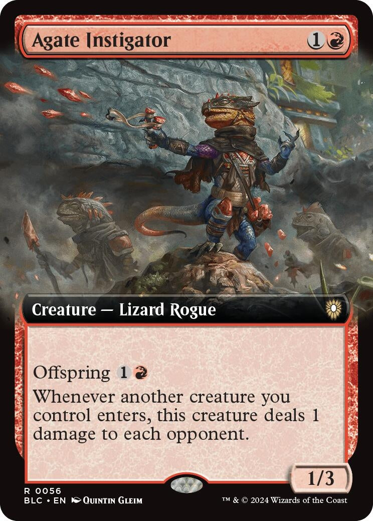 Agate Instigator (Extended Art) (56) (BLC)