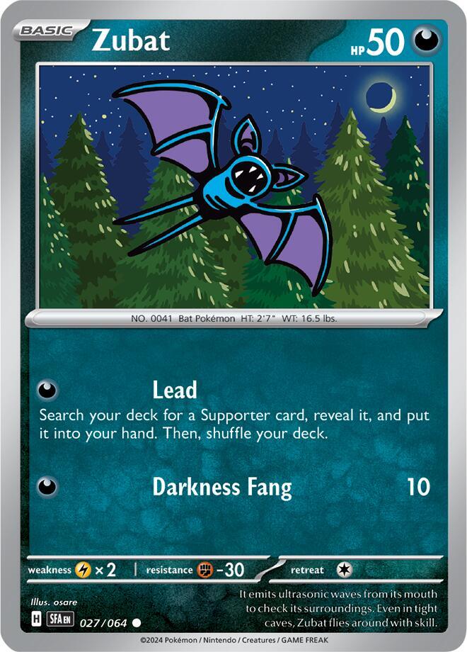 Zubat (027/064) (SFA)