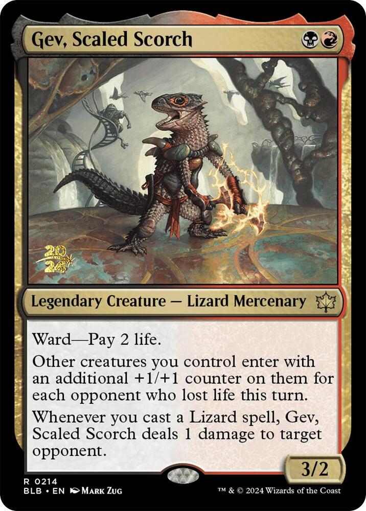 Gev, Scaled Scorch (214) (PRE)