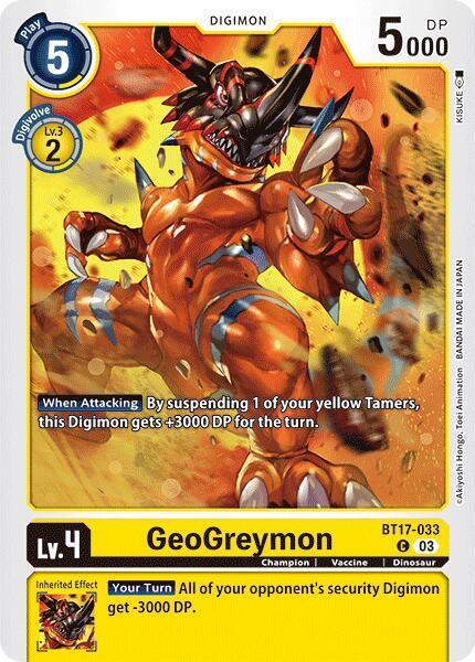 GeoGreymon (BT17-033 C) (BT-17)
