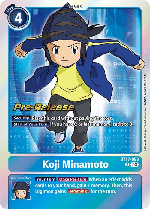 Koji Minamoto (BT17-083 R) (BT-17_PR)