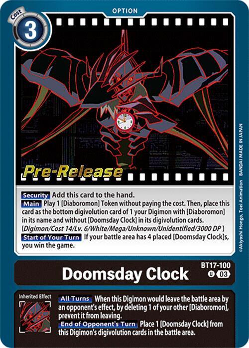 Doomsday Clock (BT17-100 U) (BT-17_PR)