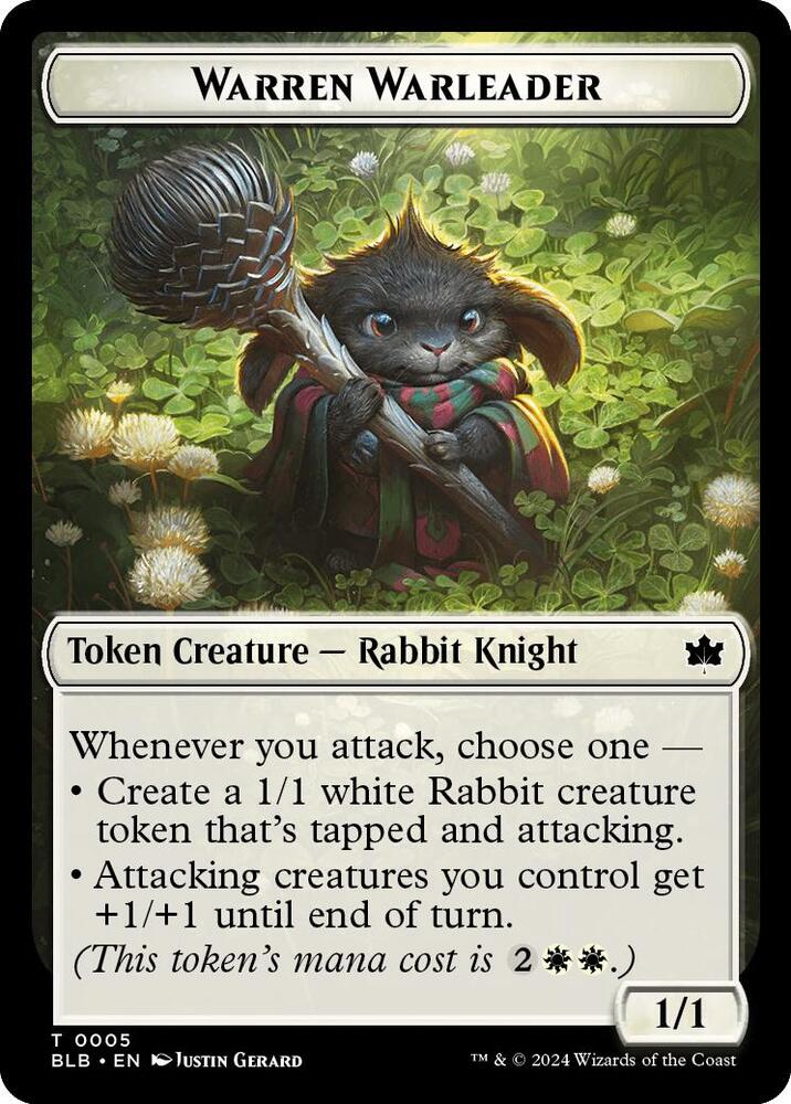 Warren Warleader Token (5) (BLB)