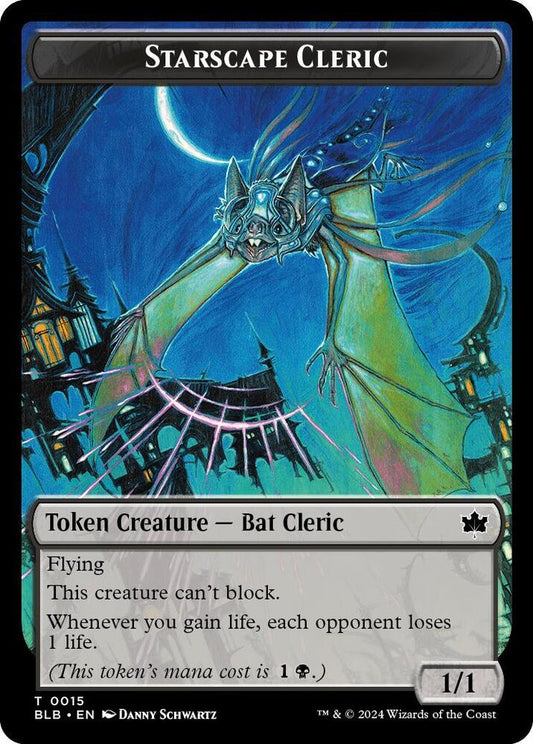 Image for Starscape Cleric Token (15) (BLB) - Magic: The Gathering