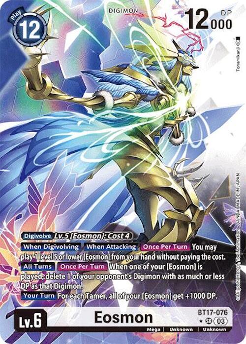 Eosmon - BT17-076 (Alternate Art) (BT17-076 SR) (BT-17)