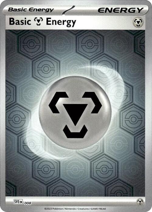 Basic Metal Energy (Reverse Holofoil) (8) (SFA)
