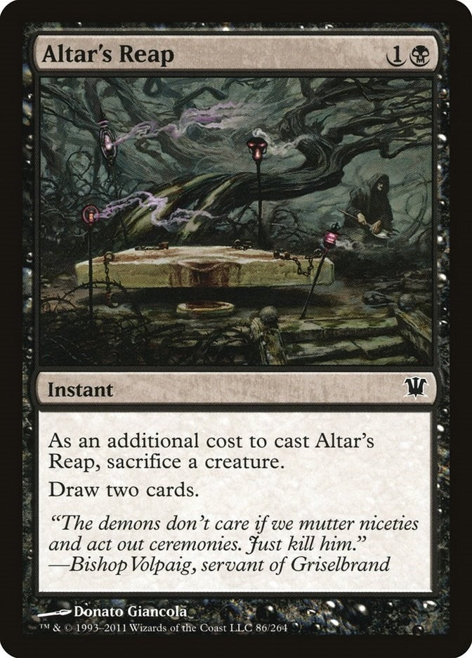 Image for Altar's Reap (86) (ISD) - Magic: The Gathering