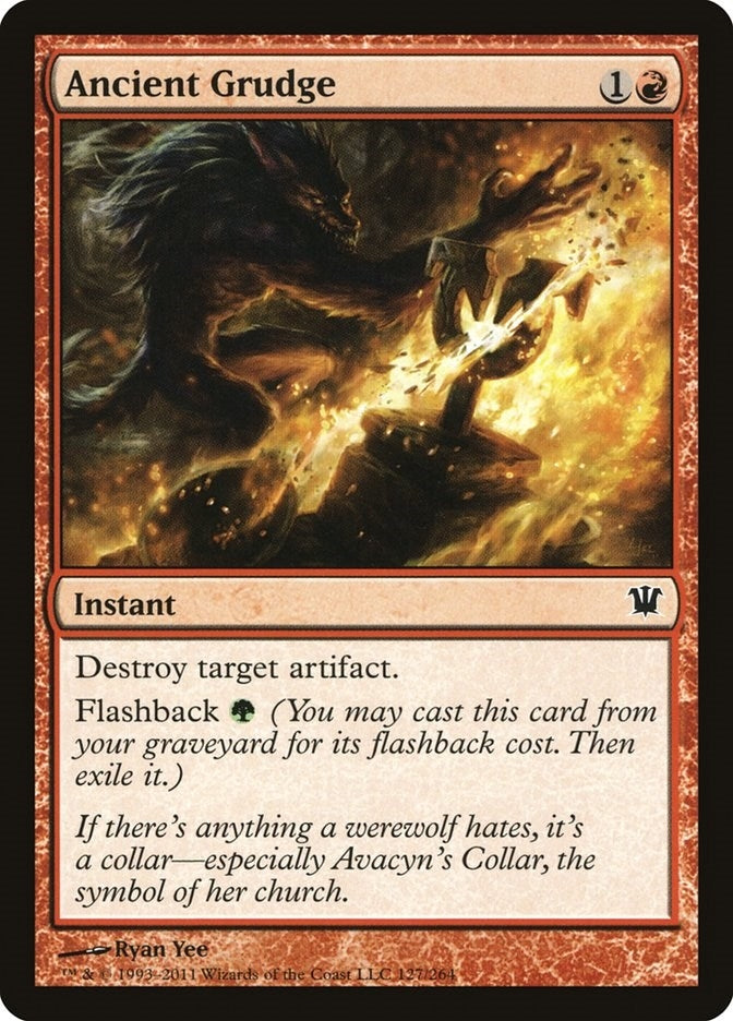 Image for Ancient Grudge (127) (ISD) - Magic: The Gathering
