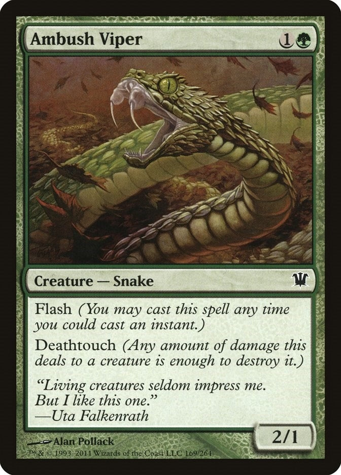 Image for Ambush Viper (169) (ISD) - Magic: The Gathering