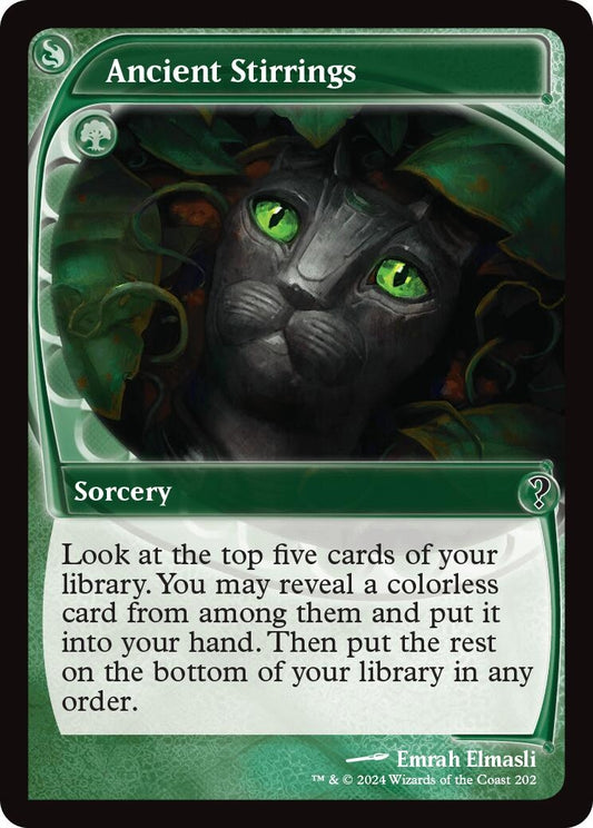 Image for Ancient Stirrings (Future Sight) (202) (MB2) - Magic: The Gathering