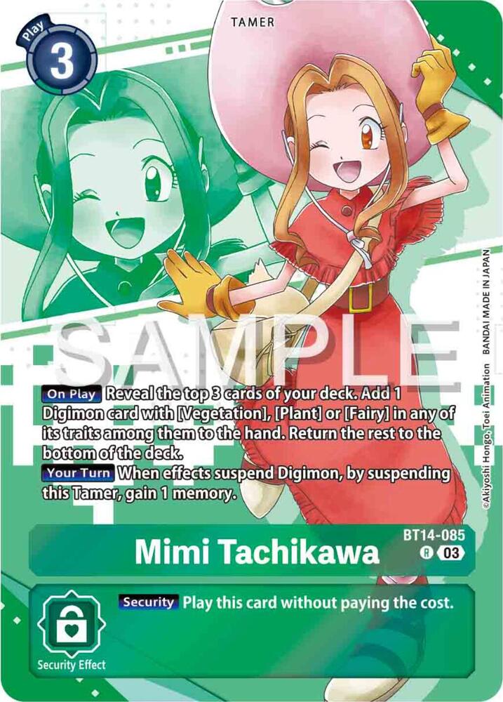 Mimi Tachikawa (Premium Heroines Set) (BT14-085 R) (BT-14)