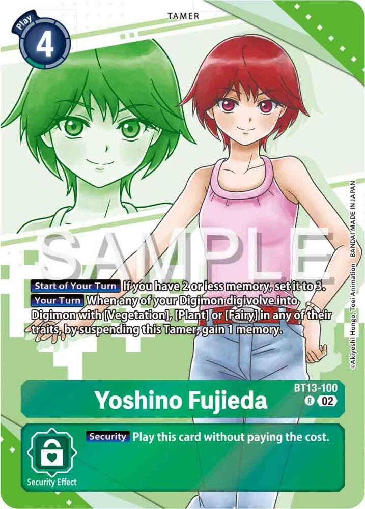 Yoshino Fujieda (Premium Heroines Set) (BT13-100 R) (BT-13)