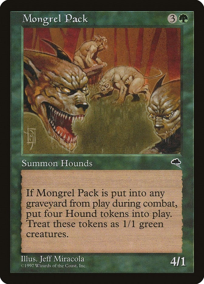 Image for Mongrel Pack (237) (TMP) - Magic: The Gathering