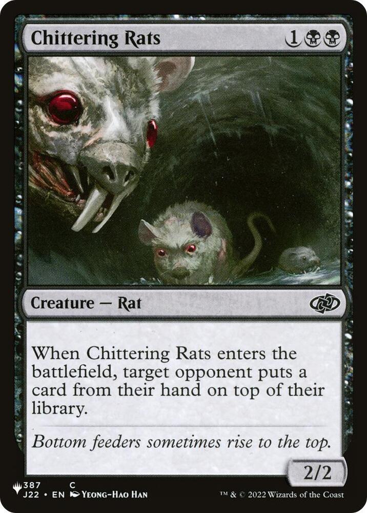 Chittering Rats (387/051) (LIST)