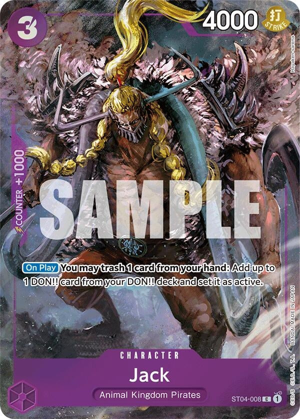 Jack (Premium Card Collection -BANDAI CARD GAMES Fest. 23-24 Edition-) (ST04-008) (OP-PR)