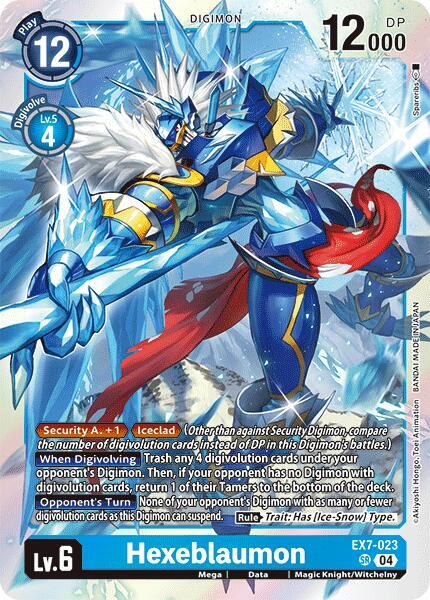 Hexeblaumon (EX7-023 SR) (EX-07)