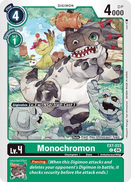 Monochromon (EX7-033 C) (EX-07)