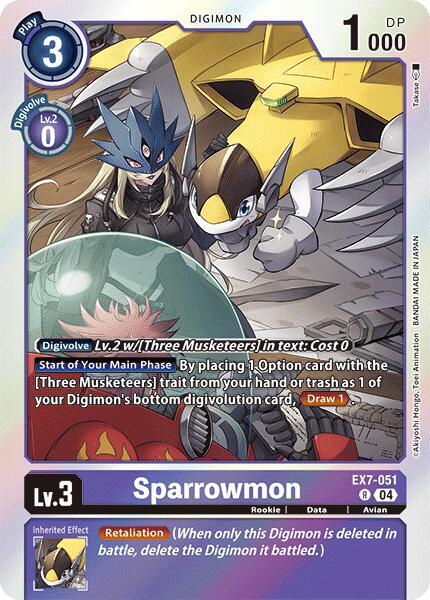 Sparrowmon (EX7-051 R) (EX-07)