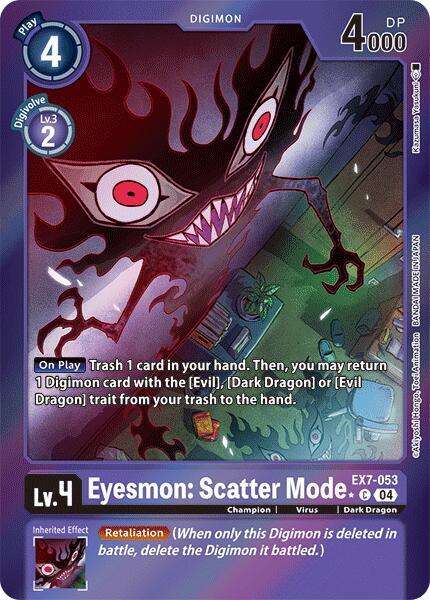Eyesmon: Scatter Mode (Foil) (EX7-053 C) (EX-07)