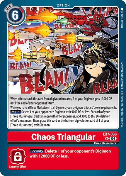 Chaos Triangular (EX7-066 U) (EX-07)
