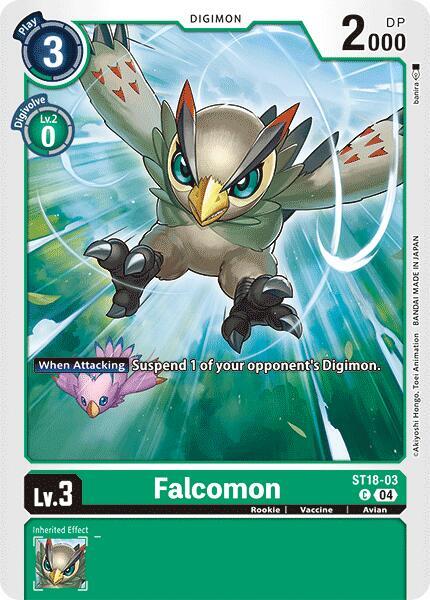 Falcomon (ST18-03 C) (ST-18)