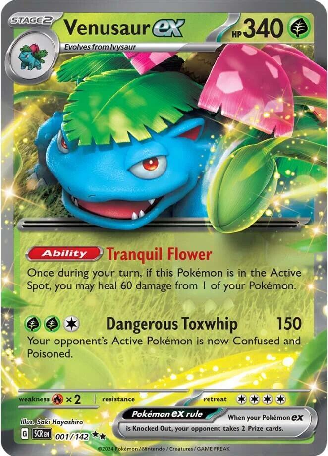 Venusaur ex (001/142) (SCR)
