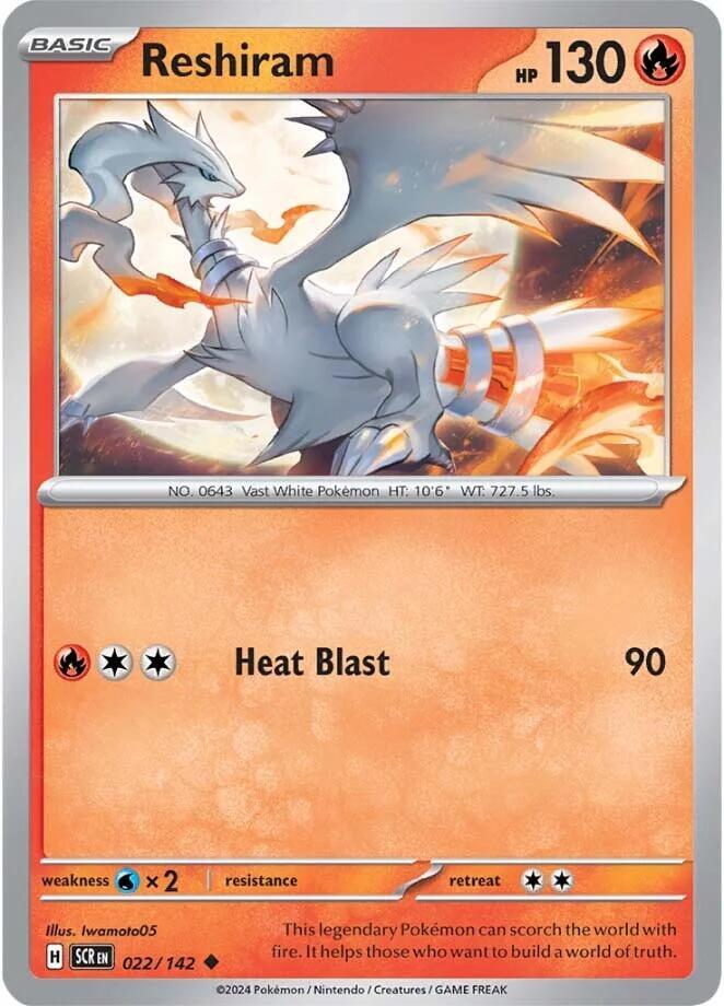 Reshiram (022/142) (SCR)