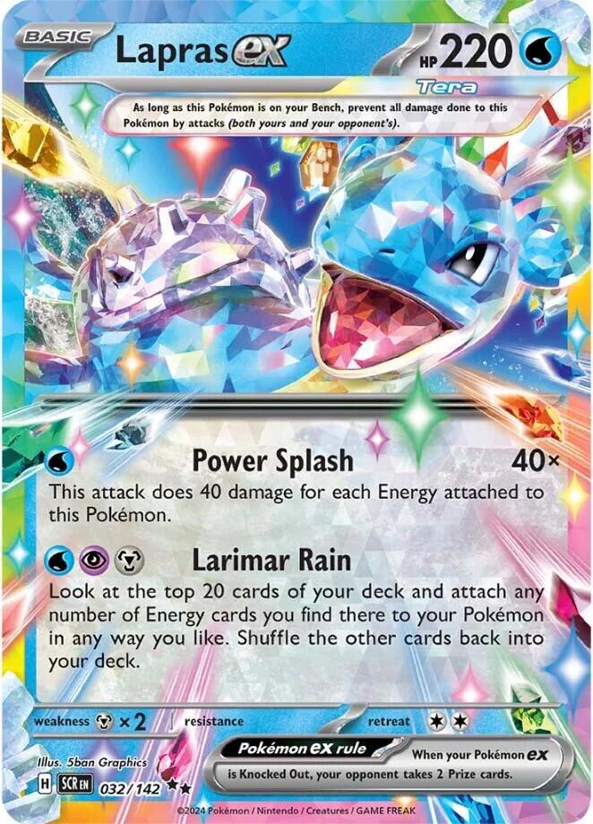 Lapras ex - 032/142 (032/142) (SCR)