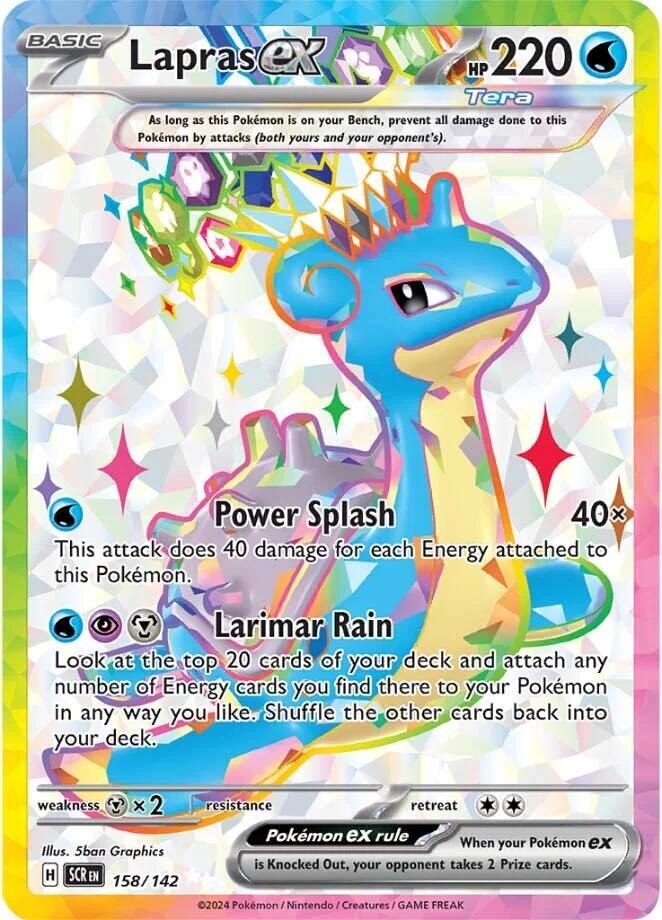 Lapras ex - 158/142 (158/142) (SCR)