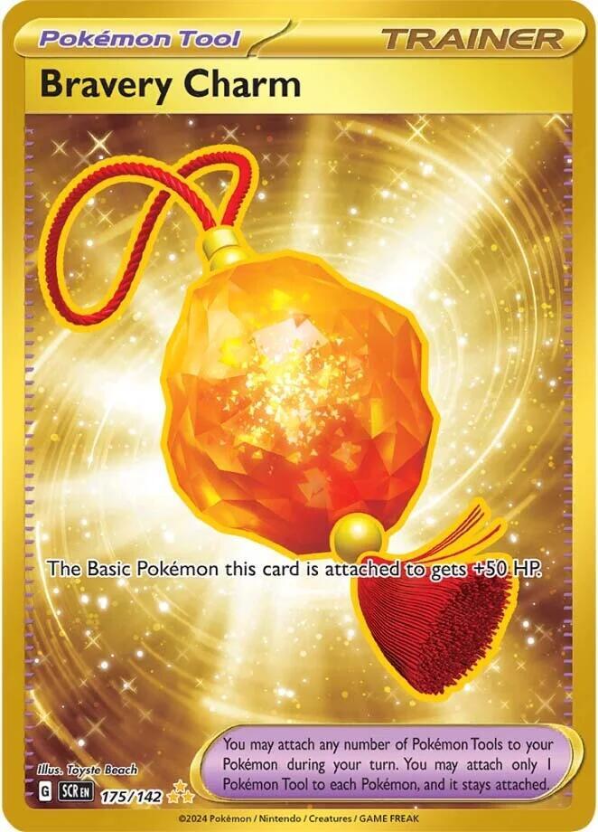 Bravery Charm (175/142) (SCR)