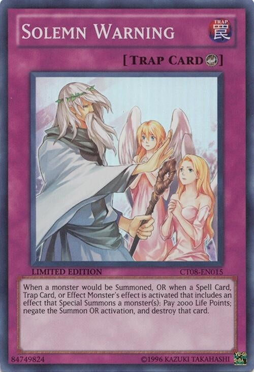 Solemn Warning (CT08-EN015) (CT08)