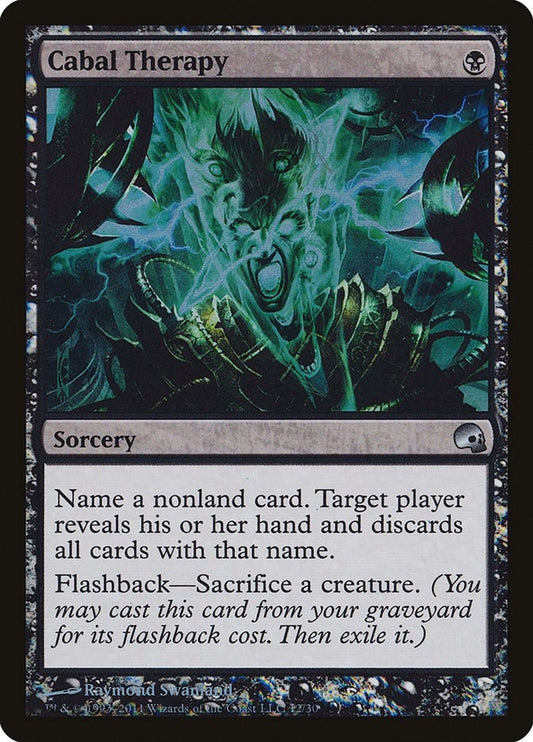 Image for Cabal Therapy (12) (GRV) - Magic: The Gathering