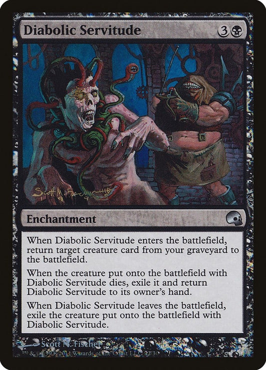 Image for Diabolic Servitude (22) (GRV) - Magic: The Gathering