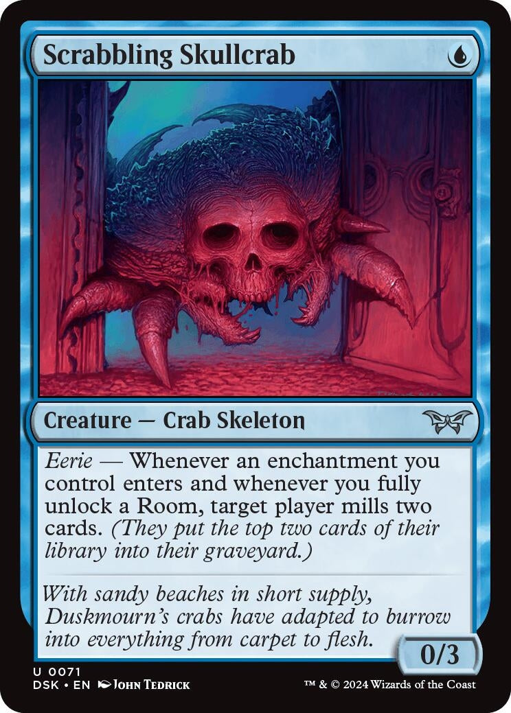 Scrabbling Skullcrab (71) (DSK)
