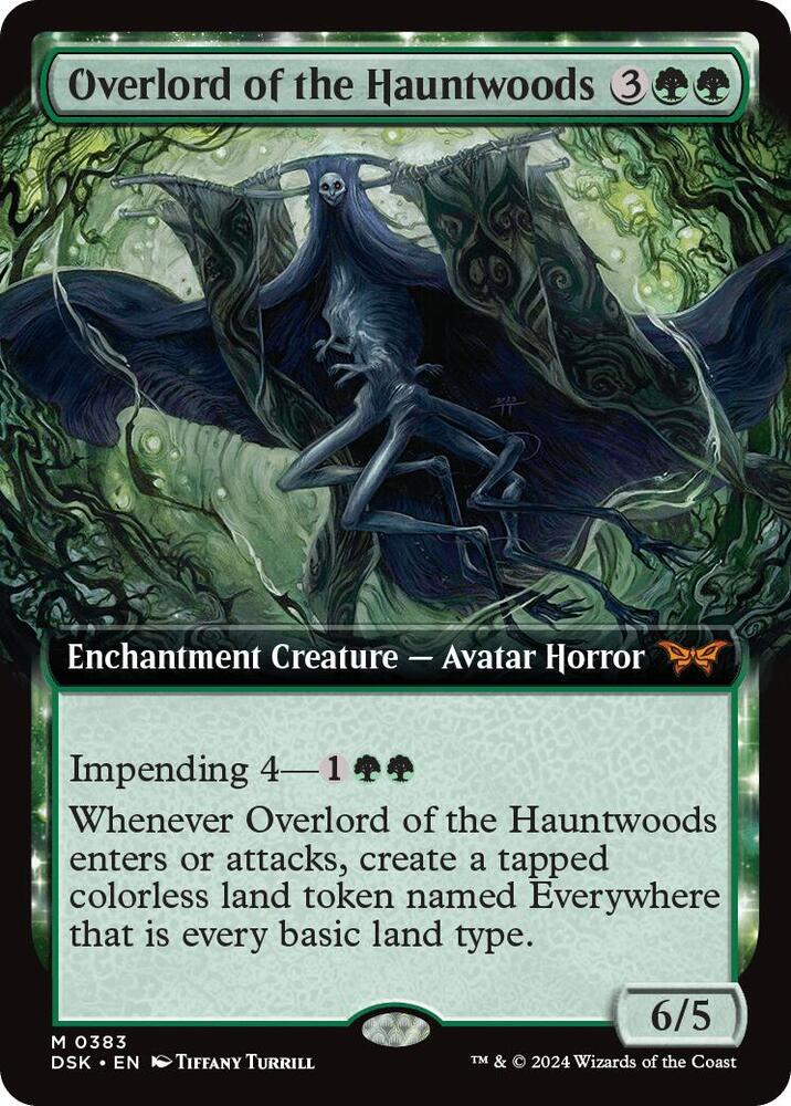 Overlord of the Hauntwoods (Extended Art) (383) (DSK)