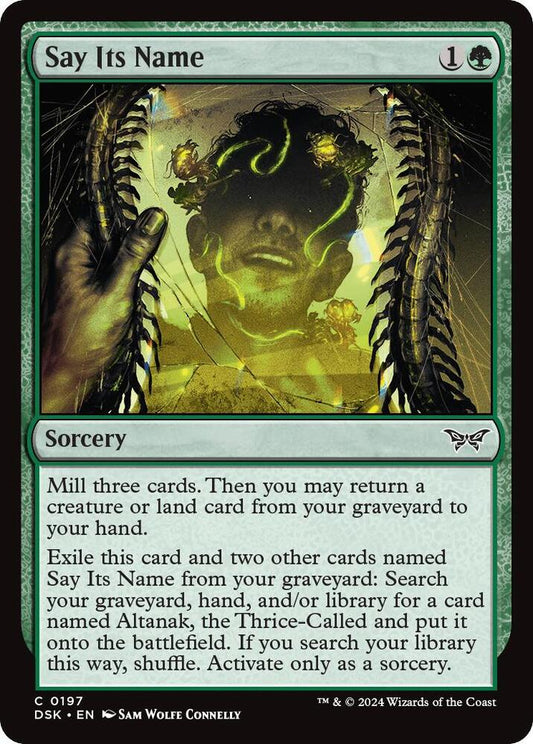 Image for Say Its Name (197) (DSK) - Magic: The Gathering