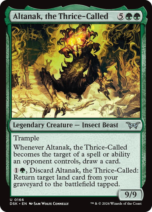 Image for Altanak, the Thrice-Called (166) (DSK) - Magic: The Gathering