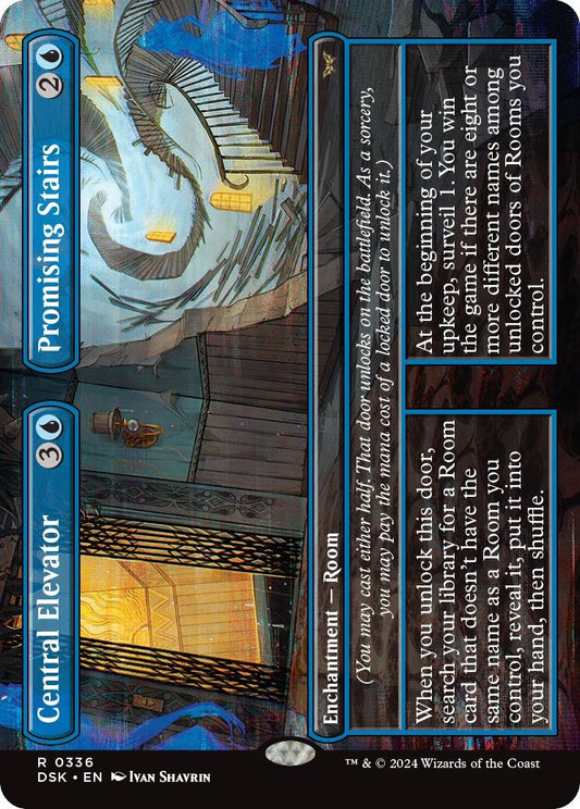 Central Elevator // Promising Stairs (Borderless) (336) (DSK)
