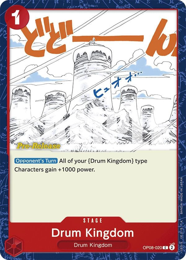 Drum Kingdom (OP08-020) (OP08 PRE)