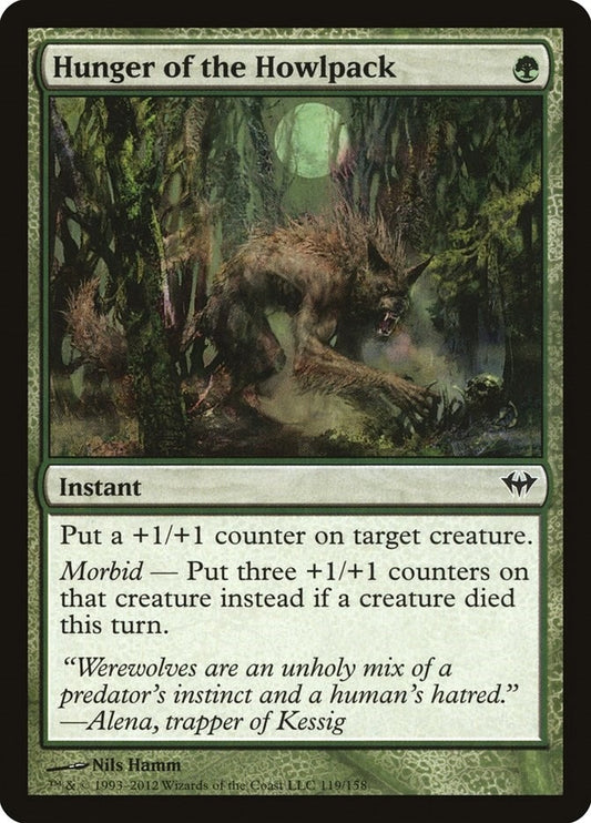 Image for Hunger of the Howlpack (119) (DKA) - Magic: The Gathering