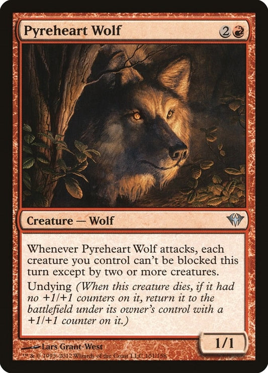 Image for Pyreheart Wolf (101) (DKA) - Magic: The Gathering