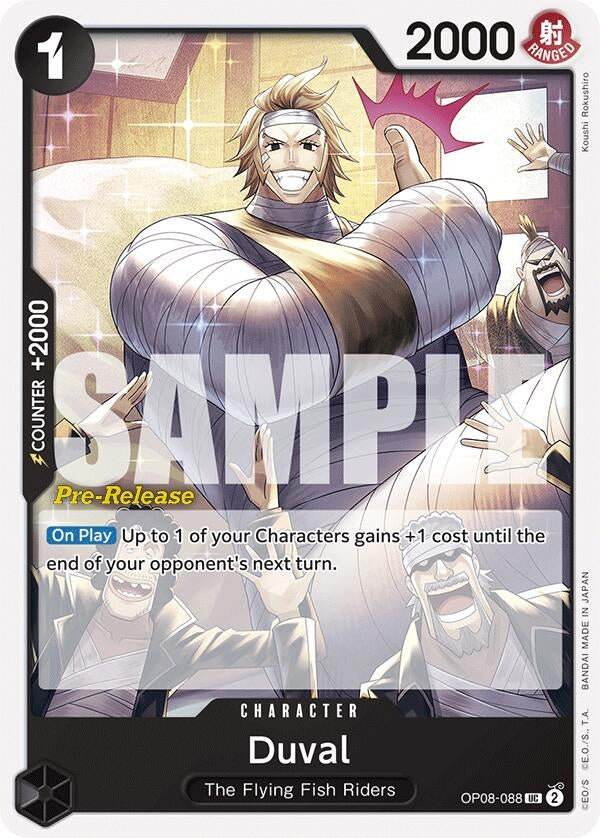 Duval (OP08-088) (OP08 PRE)