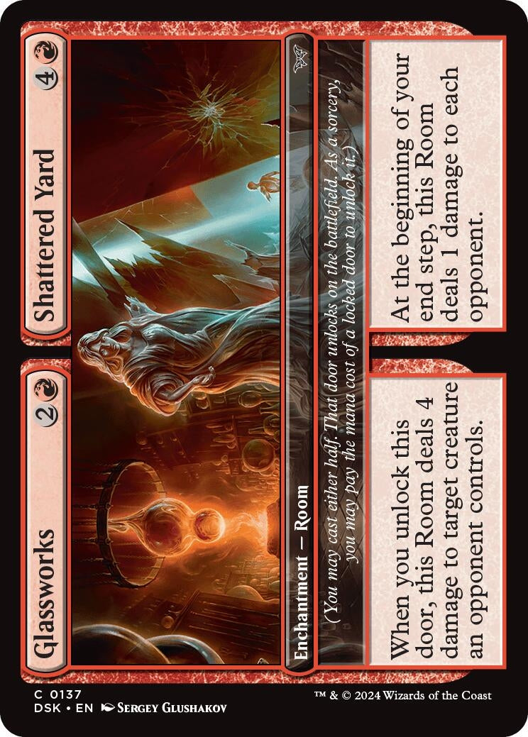Glassworks // Shattered Yard (137) (DSK)