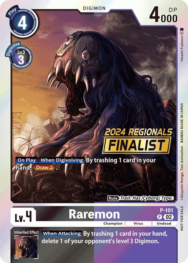 Raremon - P-101 (2024 Regionals Finalist) (P-101 P) (D-PR)