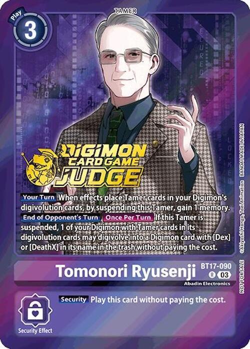 Tomonori Ryusenji (Judge Pack 6) (BT17-090 R) (BT-17)
