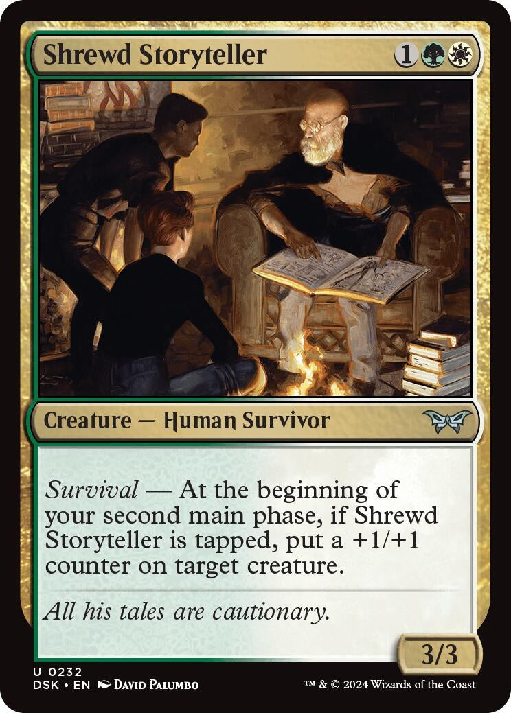Shrewd Storyteller (232) (DSK)