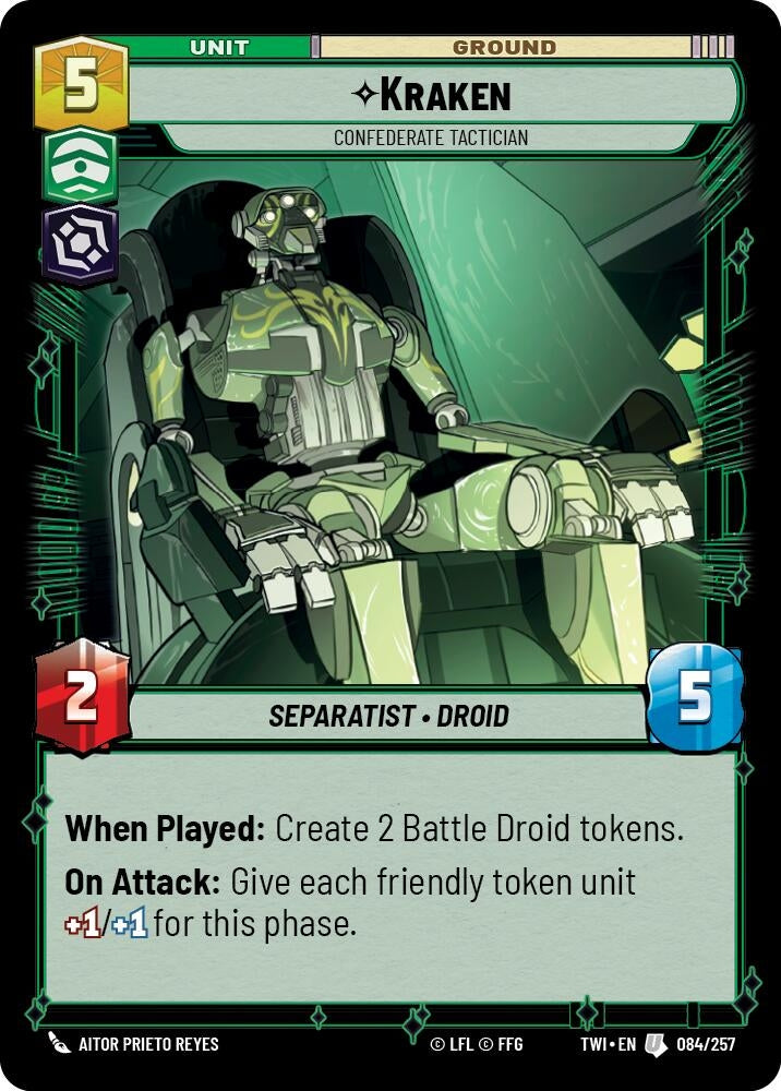 Kraken - Confederate Tactician (084/257) (TWI)