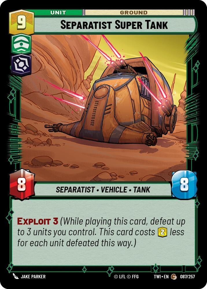 Separatist Super Tank (087/257) (TWI)